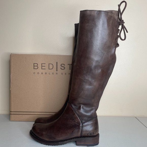 NWT BED STU Manchester Teak Glaze Riding Boots Size 6.5 - Picture 3 of 16